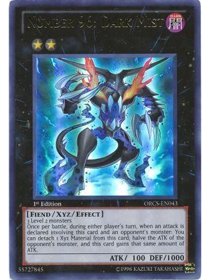Number 96: Dark Mist - ORCS-EN043 - Ultra Rare 1st Edition 1