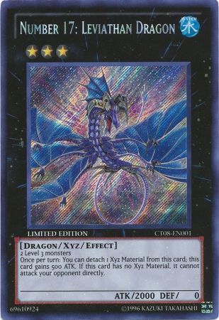 Number 17: Leviathan Dragon - CT08-EN001 - Secret Rare
