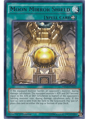 Moon Mirror Shield - MP16-EN039 - Rare 1st Edition