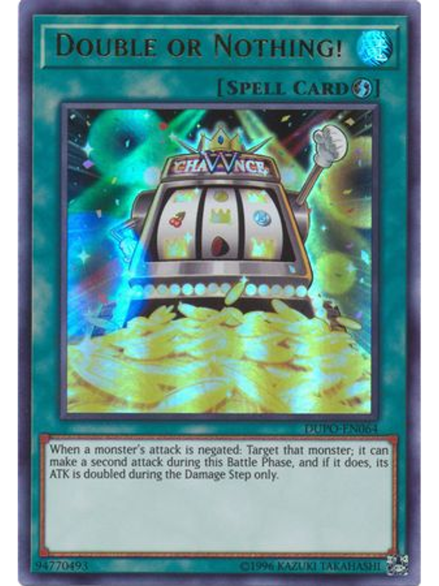 Double or Nothing! - DUPO-EN064 - Ultra Rare Unlimited 1