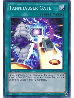 Tannhauser Gate - ABYR-EN053 - Super Rare 1st Edition