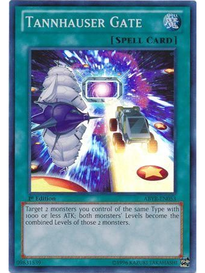 Tannhauser Gate - ABYR-EN053 - Super Rare 1st Edition 1