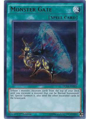 Monster Gate - DUSA-EN055 - Ultra Rare 1st Edition