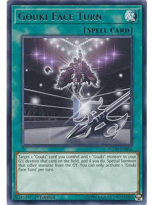 Gouki Face Turn - FLOD-EN056 - Rare 1st Edition