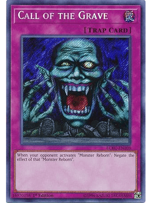 Call of the Grave - LCKC-EN103 - Secret Rare 1st Edition