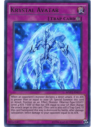 Krystal Avatar - MVP1-EN011 - Ultra Rare Unlimited