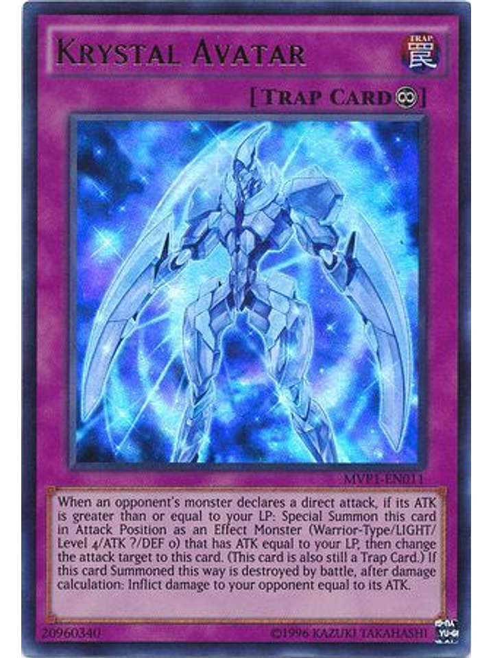 Krystal Avatar - MVP1-EN011 - Ultra Rare Unlimited 1