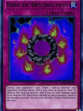 Ring of Destruction - LCKC-EN050 - Ultra Rare Unlimited