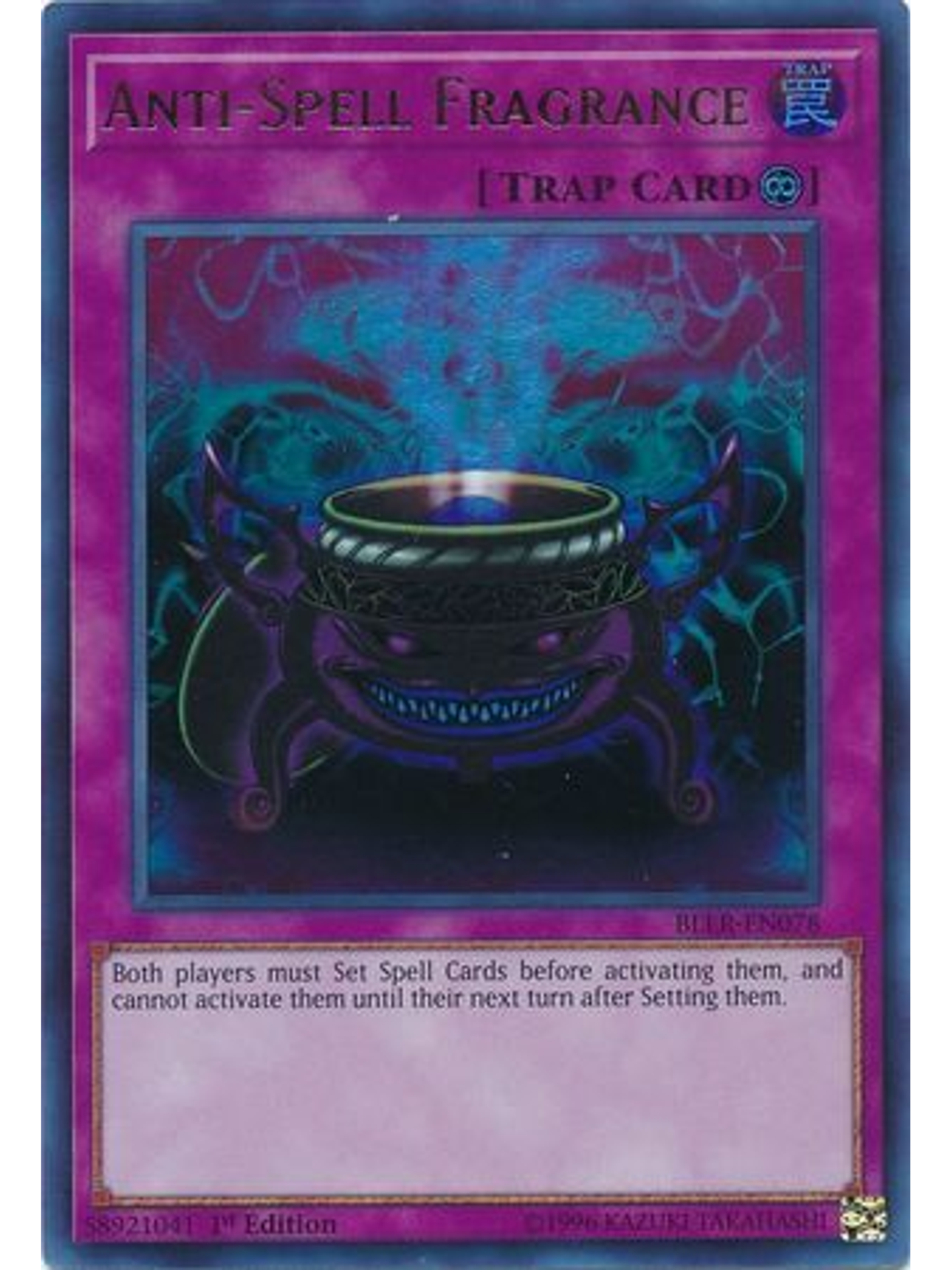 Anti-Spell Fragrance - BLLR-EN078 - Ultra Rare 1st Edition 1