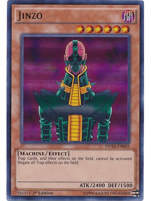 Jinzo - DUSA-EN045 - Ultra Rare 1st Edition