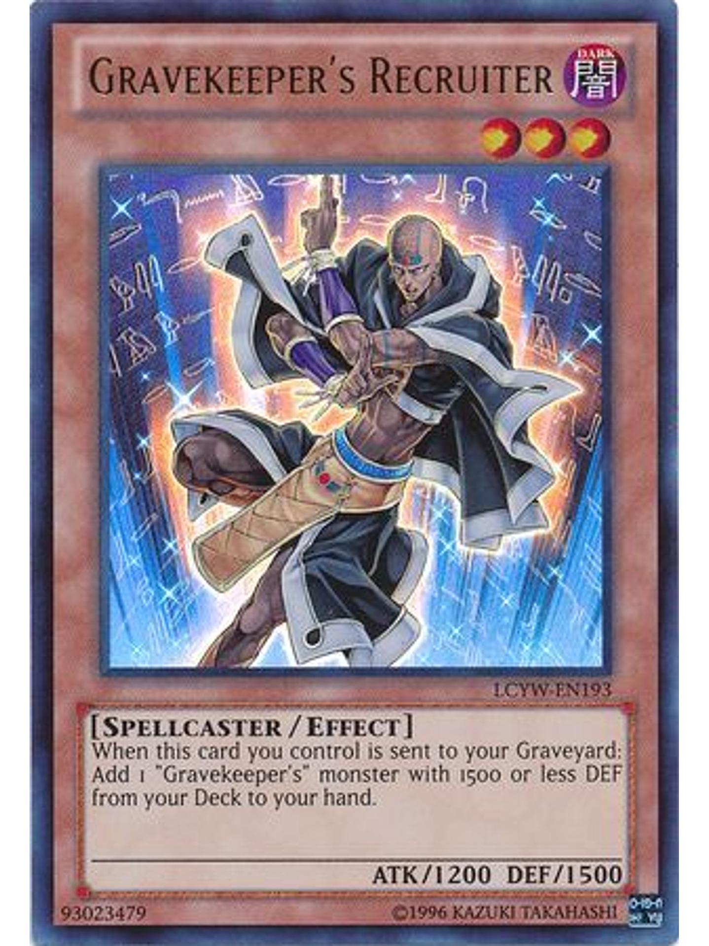 Gravekeeper's Recruiter - LCYW-EN193 - Ultra Rare Unlimited 1