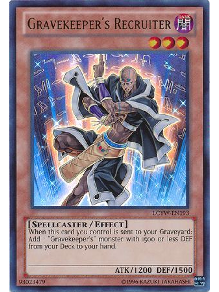 Gravekeeper's Recruiter - LCYW-EN193 - Ultra Rare Unlimited 1