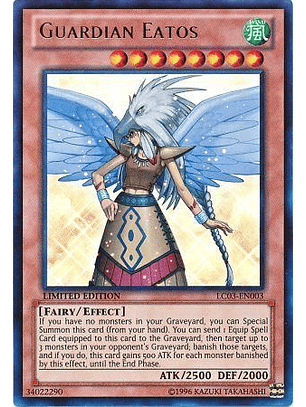 Guardian Eatos - LC03-EN003 - Ultra Rare 1st Edition