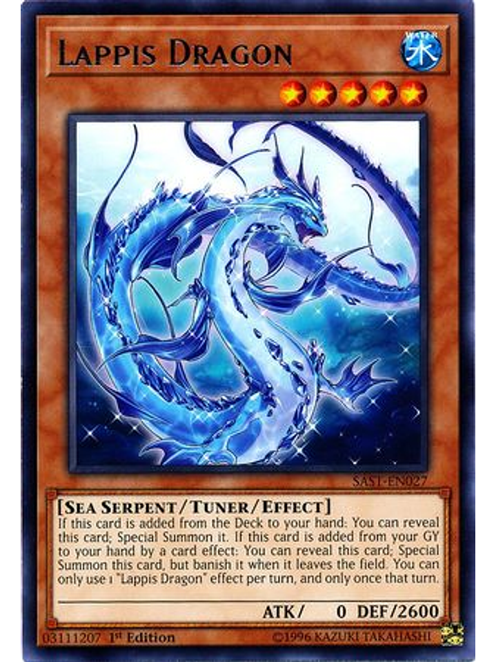 Lappis Dragon - SAST-EN027 - Rare 1st Edition 1