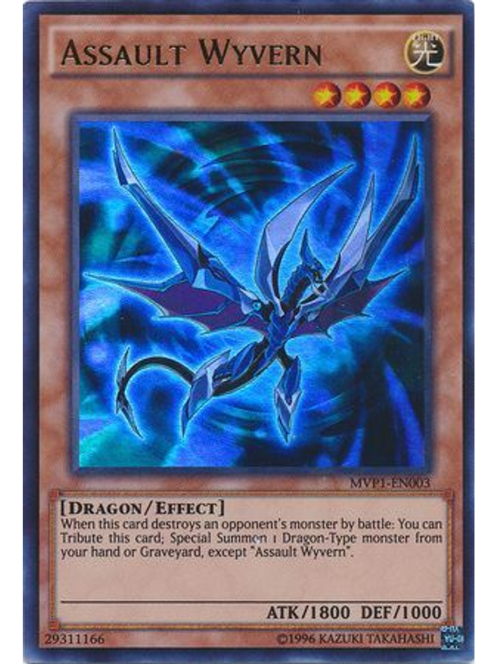 Assault Wyvern - MVP1-EN003 - Ultra Rare Unlimited 1