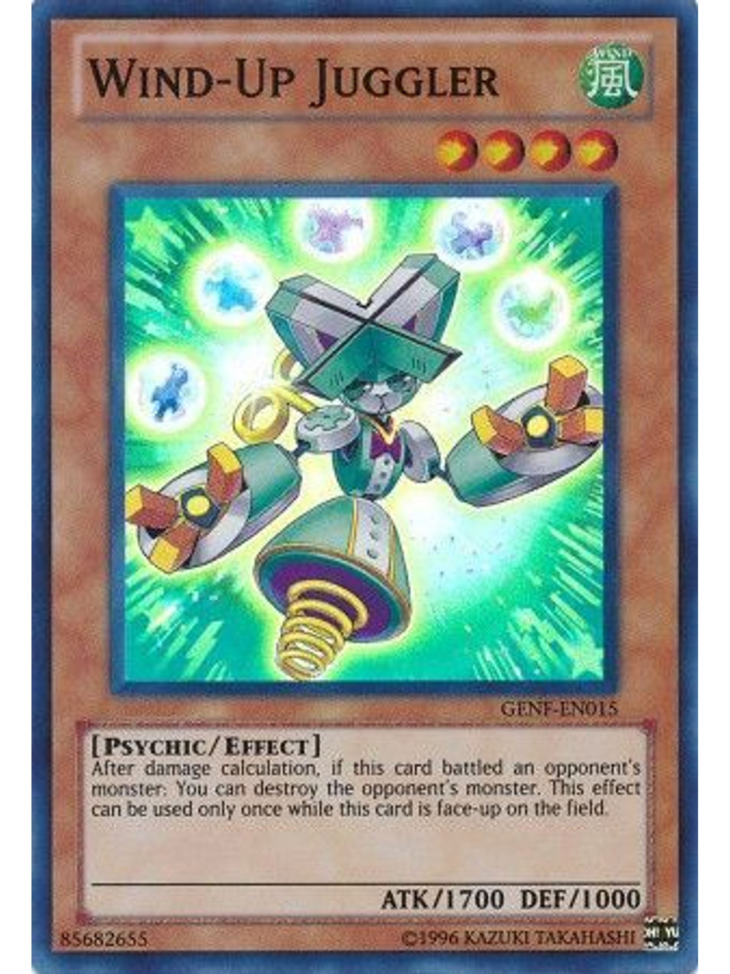 Wind-Up Juggler - GENF-EN015 - Super Rare Unlimited 1