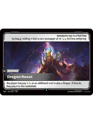 157/166 U Dragon Roost (FOIL)