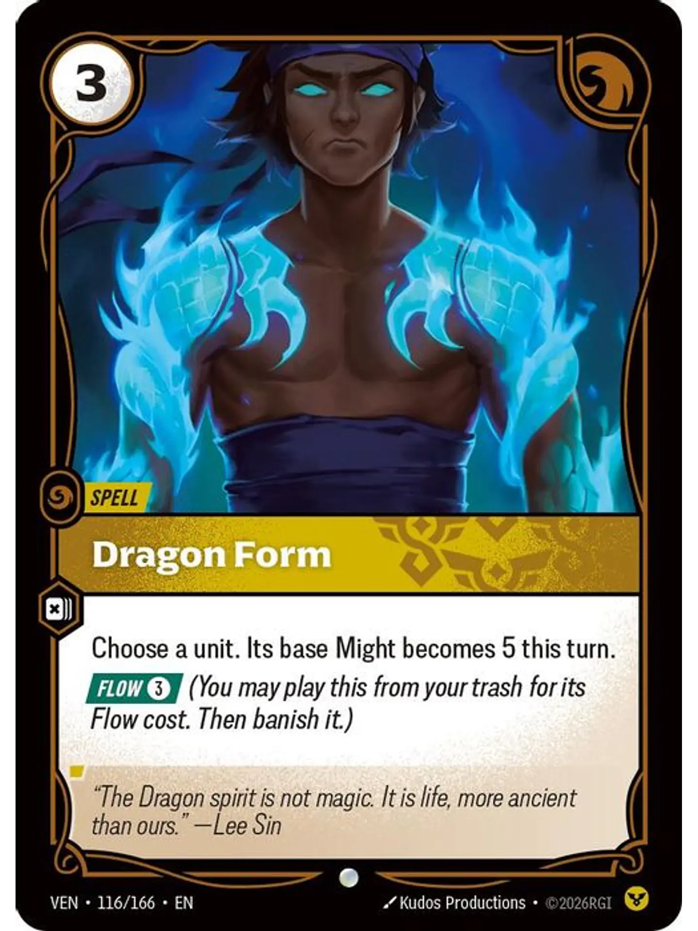 116/166 U Dragon Form