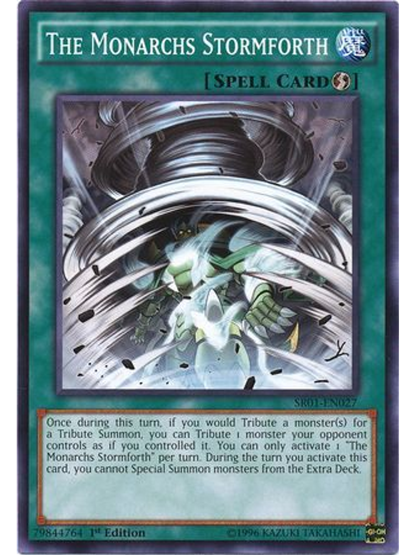 The Monarchs Stormforth - SR01-EN027 - Common 1st Edition 1