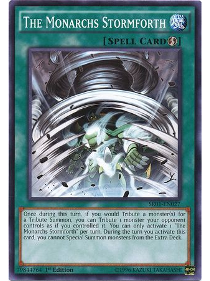 The Monarchs Stormforth - SR01-EN027 - Common 1st Edition 1