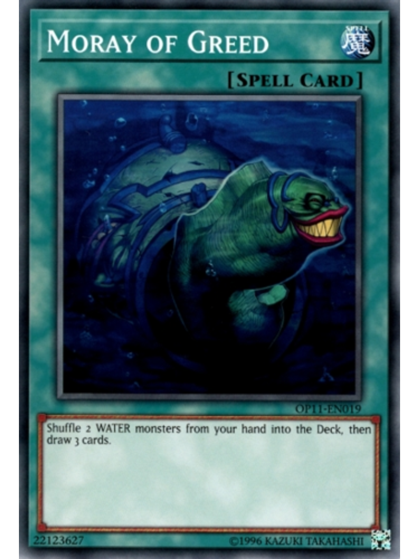 Moray of Greed - OP11-EN019 - Common 1