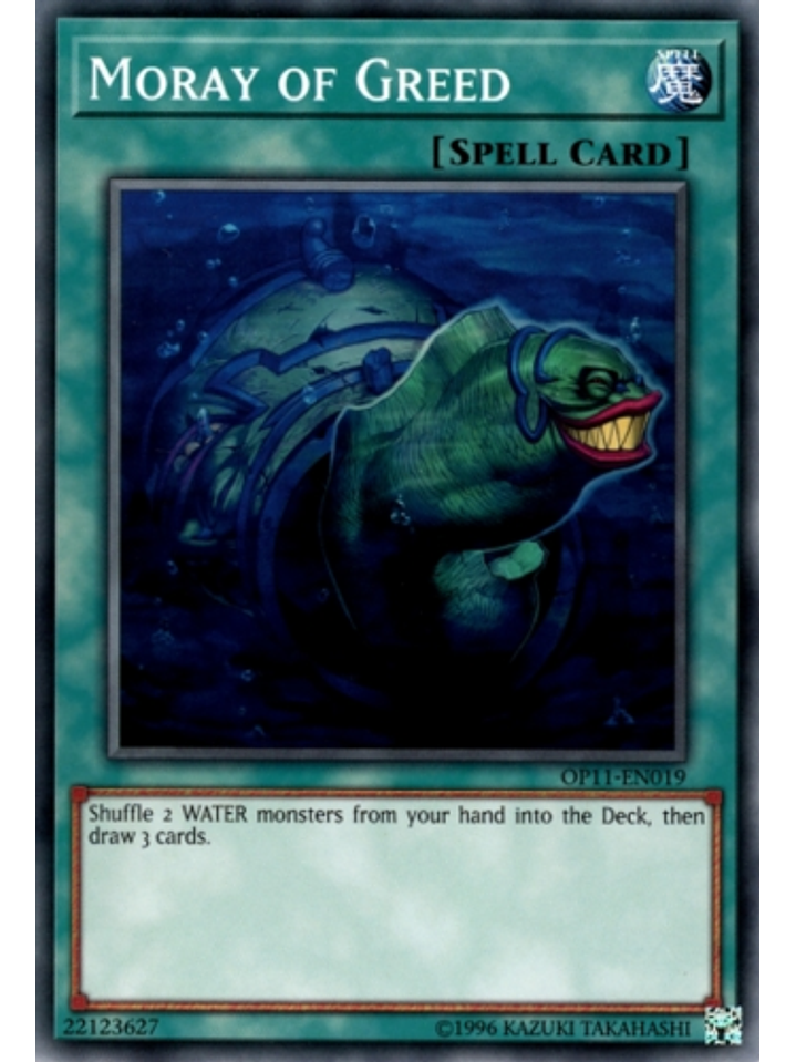 Moray of Greed - OP11-EN019 - Common 1
