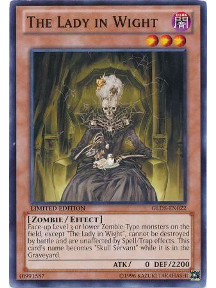 The Lady in Wight - GLD5-EN022 - Common 1