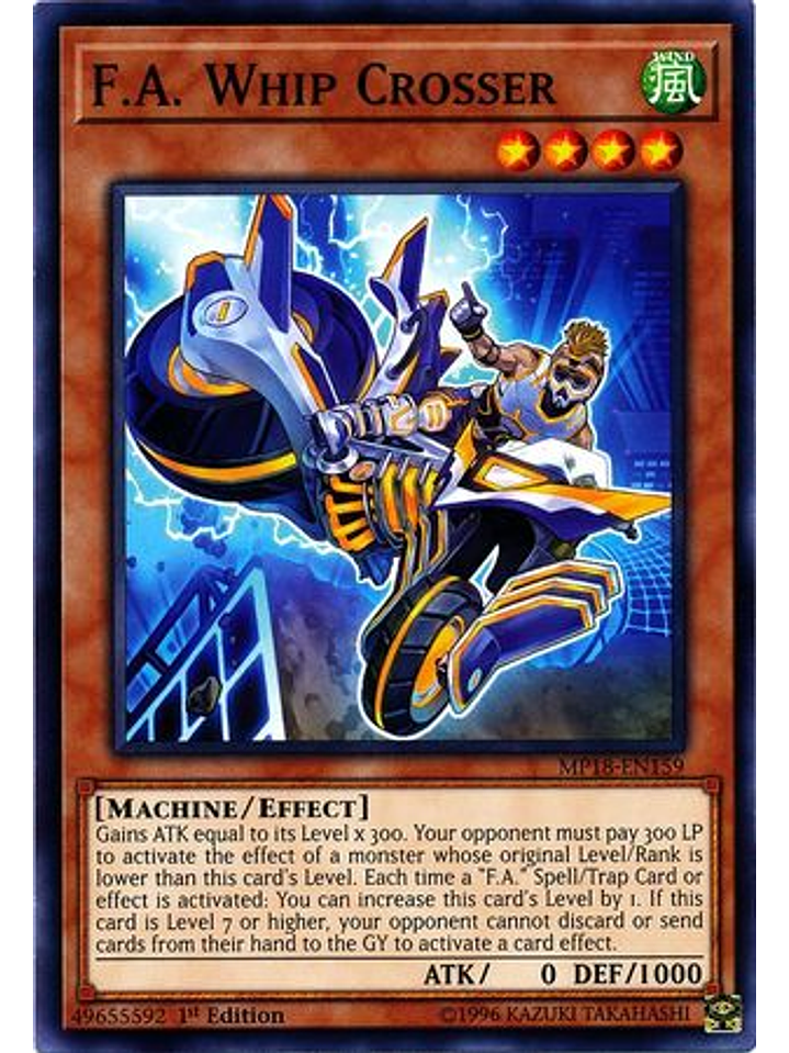 F.A. Whip Crosser - MP18-EN159 - Common 1st Edition 1
