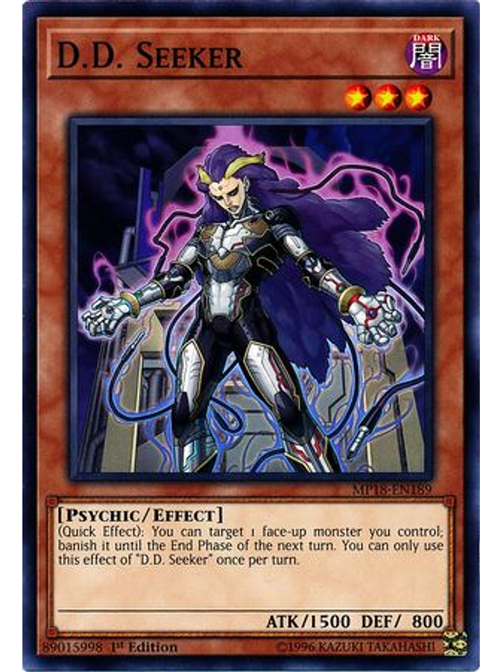 D.D. Seeker - MP18-EN189 - Common 1st Edition 1