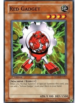 Red Gadget - SD10-EN007 - Common 1st Edition