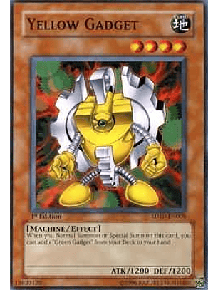 Yellow Gadget - SD10-EN008 - Common 1st Edition