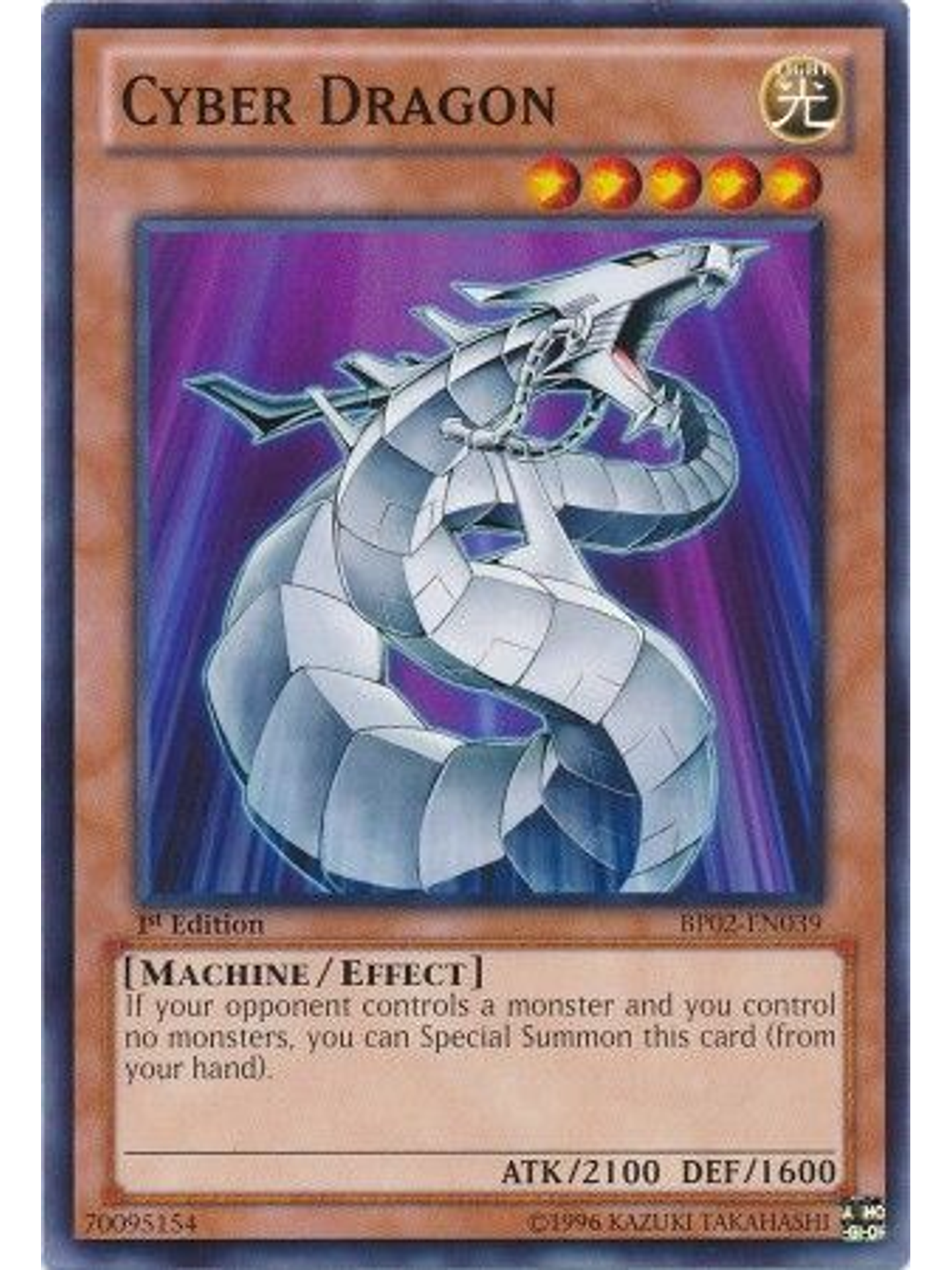 Cyber Dragon - BP02-EN039 - Common 1st Edition 1