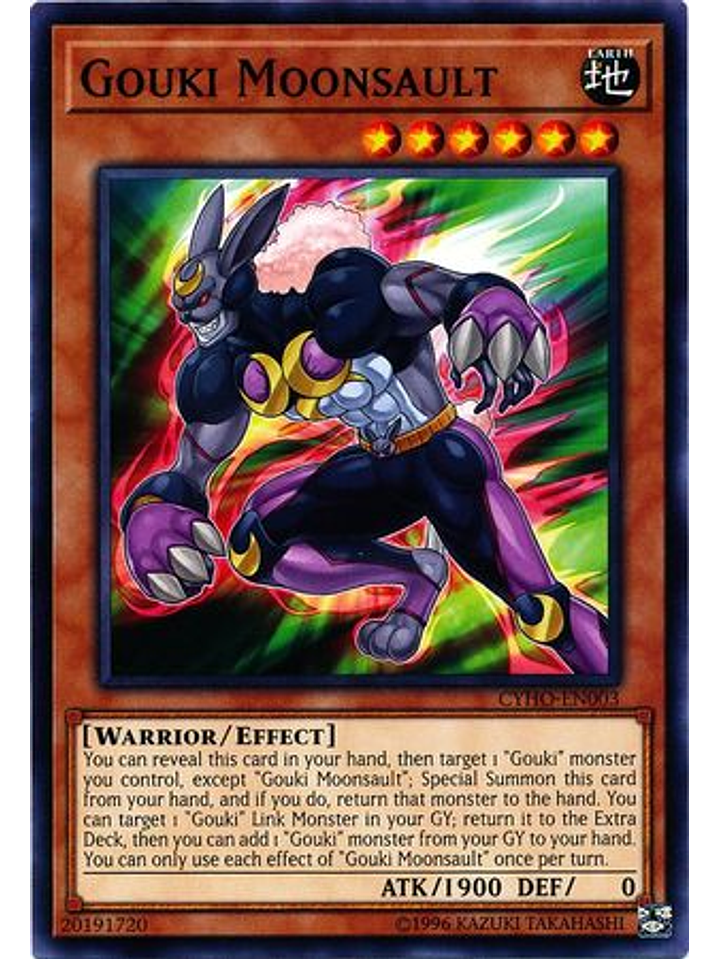 Gouki Moonsault - CYHO-EN003 - Common Unlimited 1