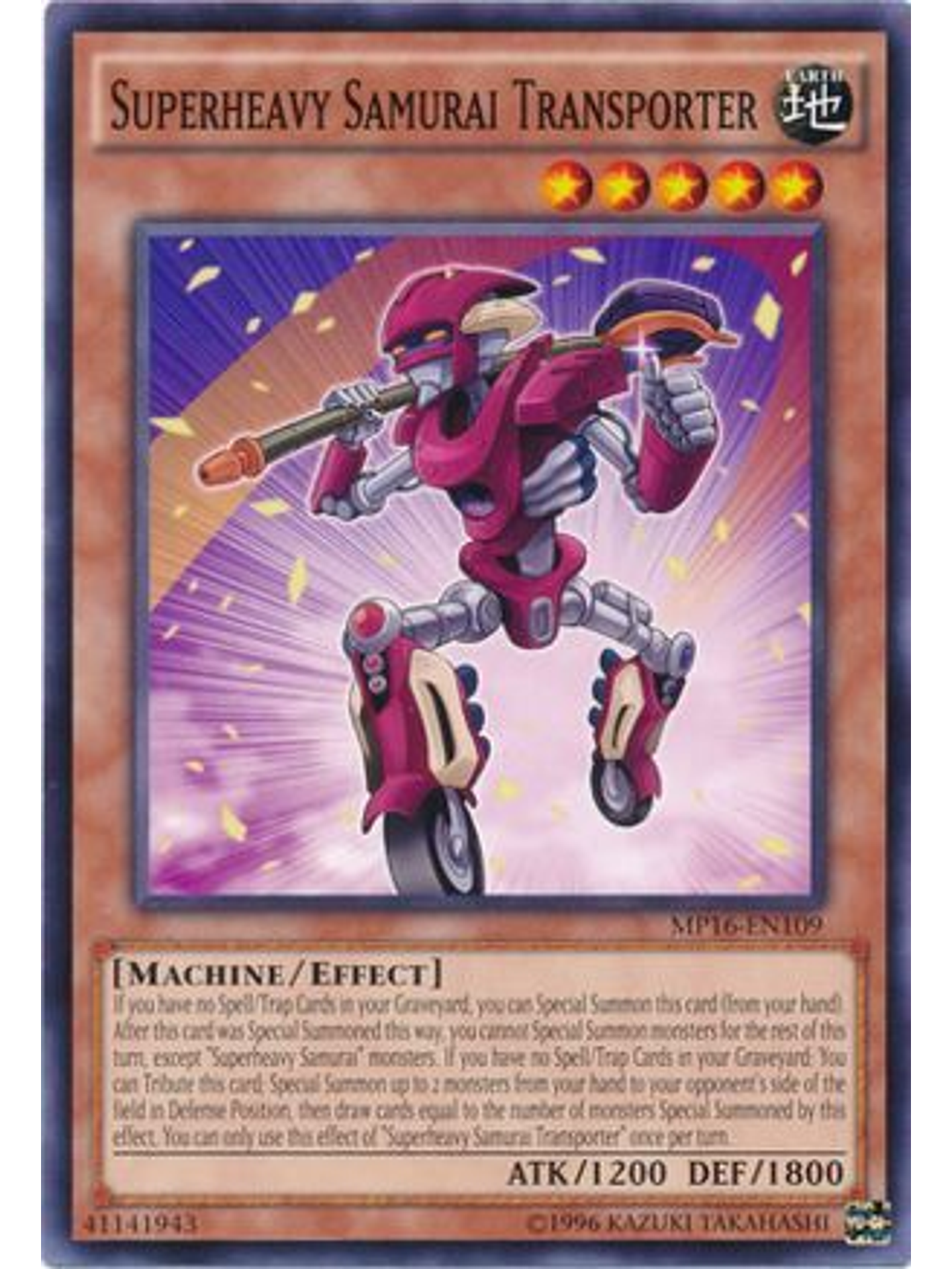 Superheavy Samurai Transporter - MP16-EN109 - Common Unlimited 1