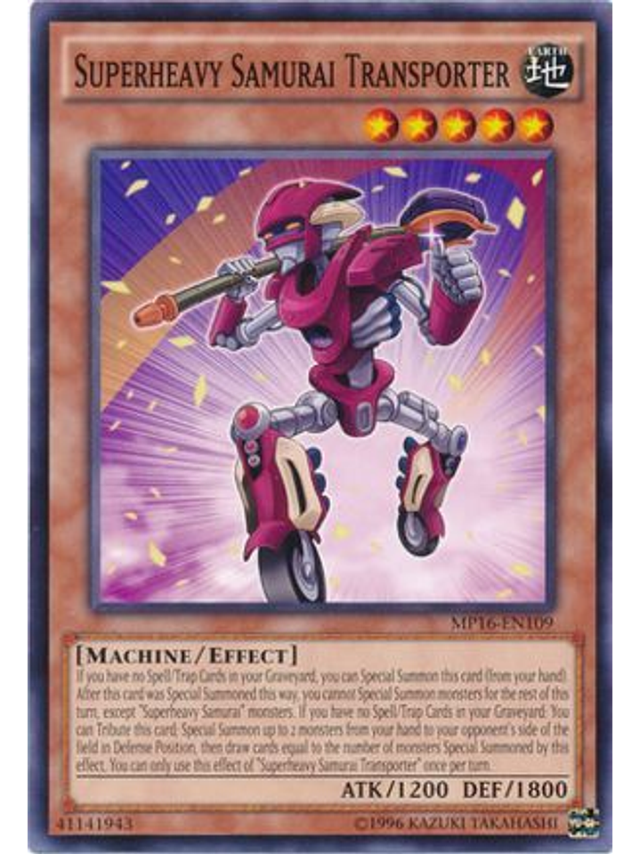 Superheavy Samurai Transporter - MP16-EN109 - Common Unlimited 1