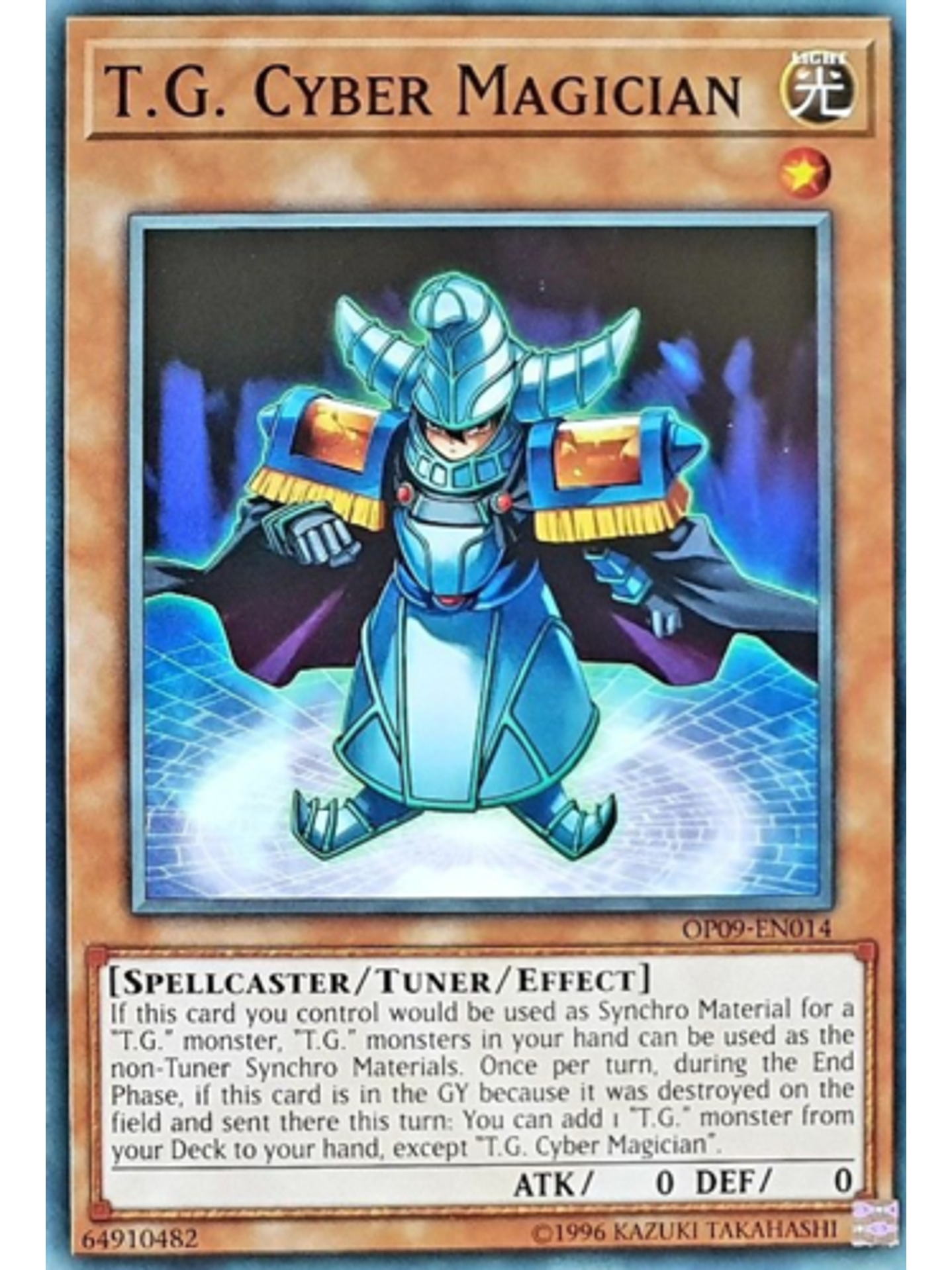 T.G. Cyber Magician - OP09-EN014 - Common 1