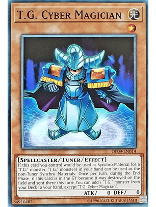 T.G. Cyber Magician - OP09-EN014 - Common