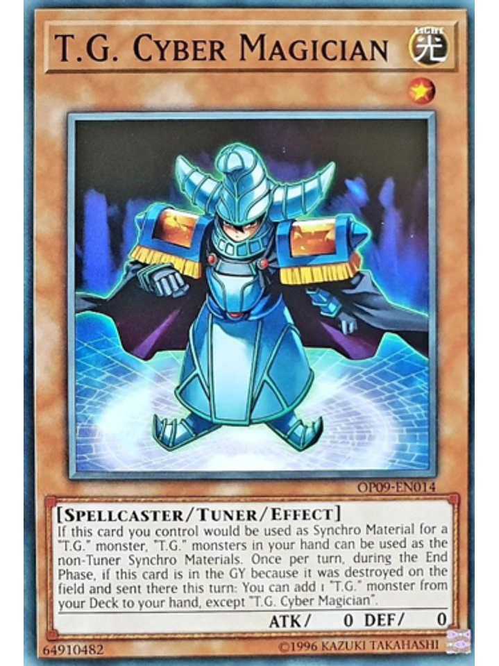 T.G. Cyber Magician - OP09-EN014 - Common 1
