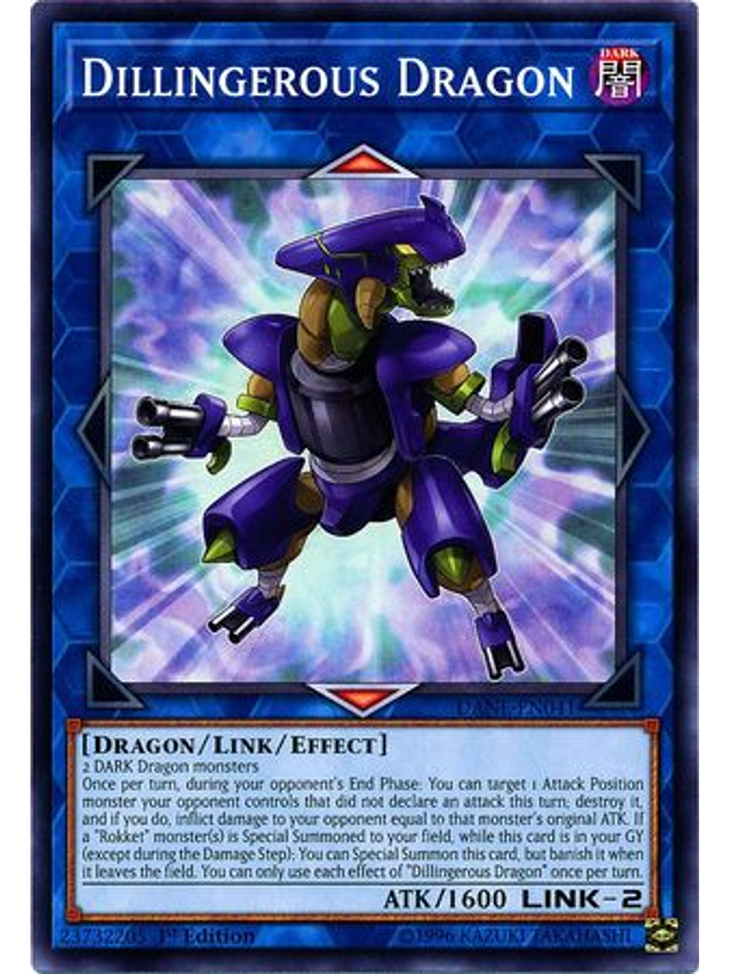 Dillingerous Dragon - DANE-EN041 - Common 1st Edition 1