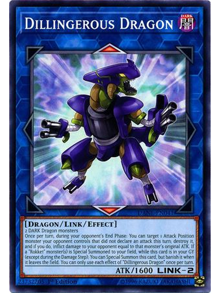 Dillingerous Dragon - DANE-EN041 - Common 1st Edition 1