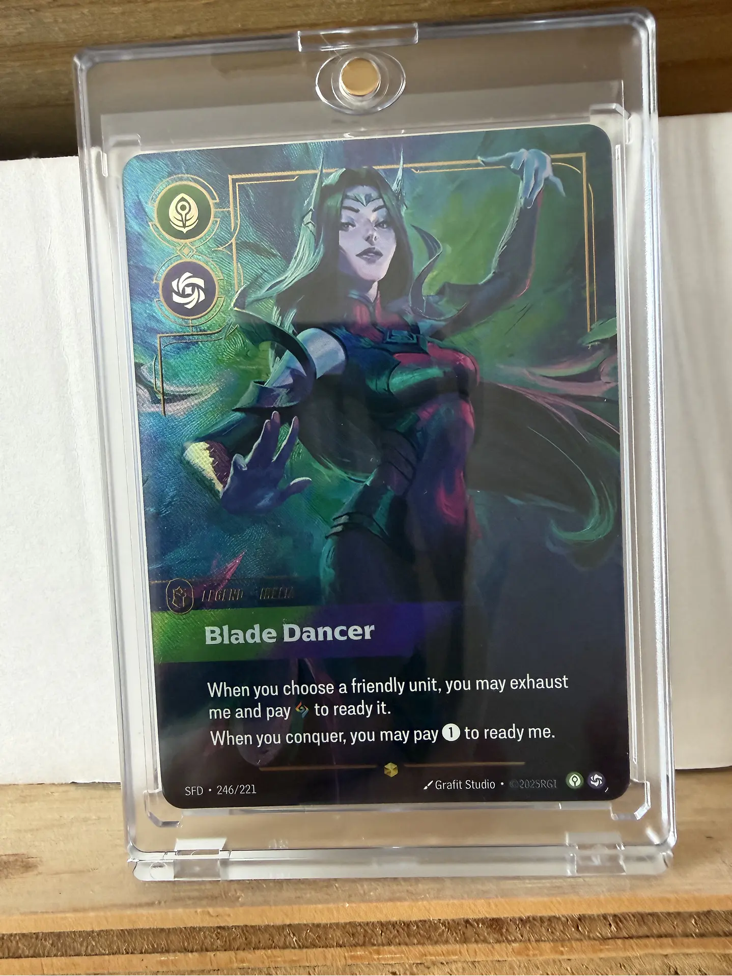 246/221 (Alternate Art) Irelia - Blade Dancer (Overnumbered) 2