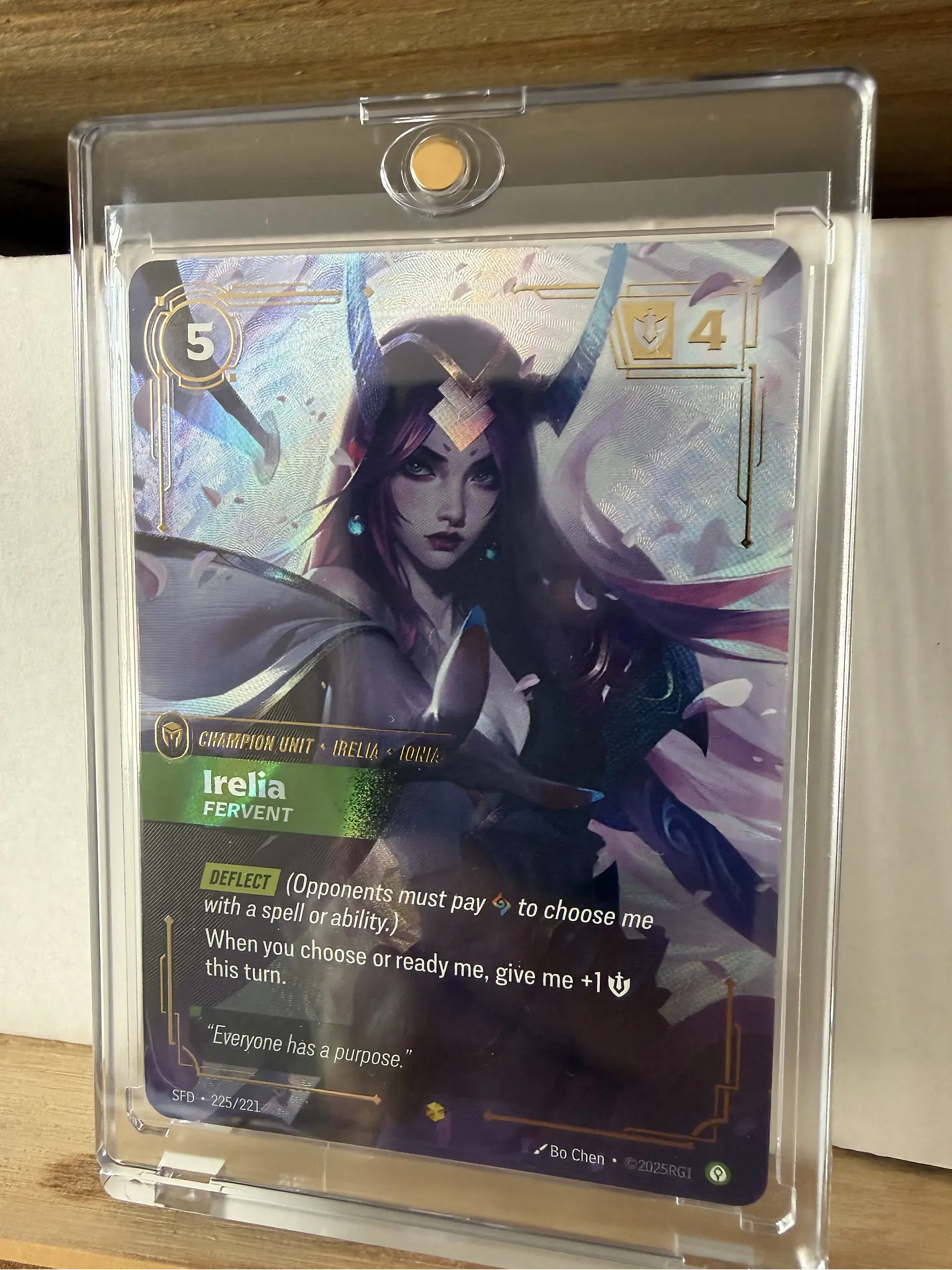 225/221 (Alternate Art) Irelia - Fervent (Overnumbered) 2