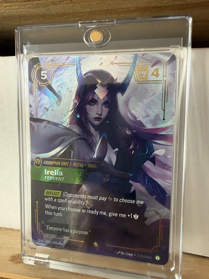 225/221 (Alternate Art) Irelia - Fervent (Overnumbered) 2