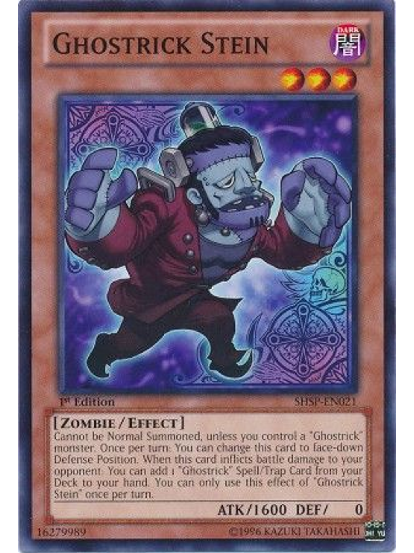 Ghostrick Stein - SHSP-EN021 - Common 1st Edition 1