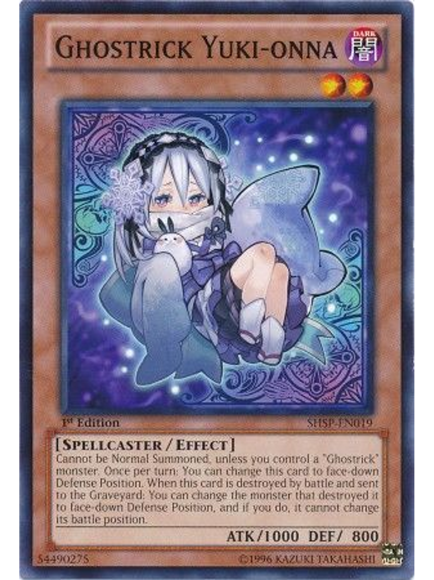Ghostrick Yuki-onna - SHSP-EN019 - Common 1st Edition 1