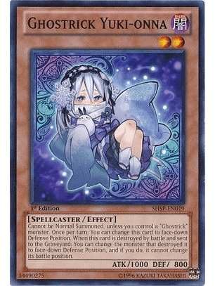 Ghostrick Yuki-onna - SHSP-EN019 - Common 1st Edition