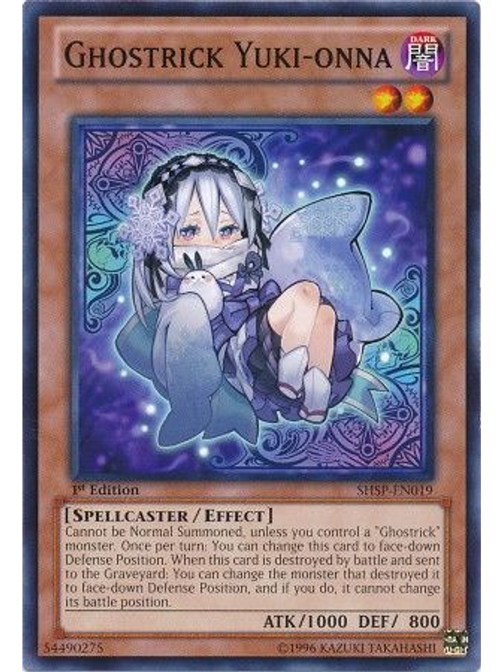 Ghostrick Yuki-onna - SHSP-EN019 - Common 1st Edition 1