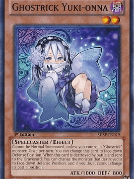 Ghostrick Yuki-onna - SHSP-EN019 - Common 1st Edition