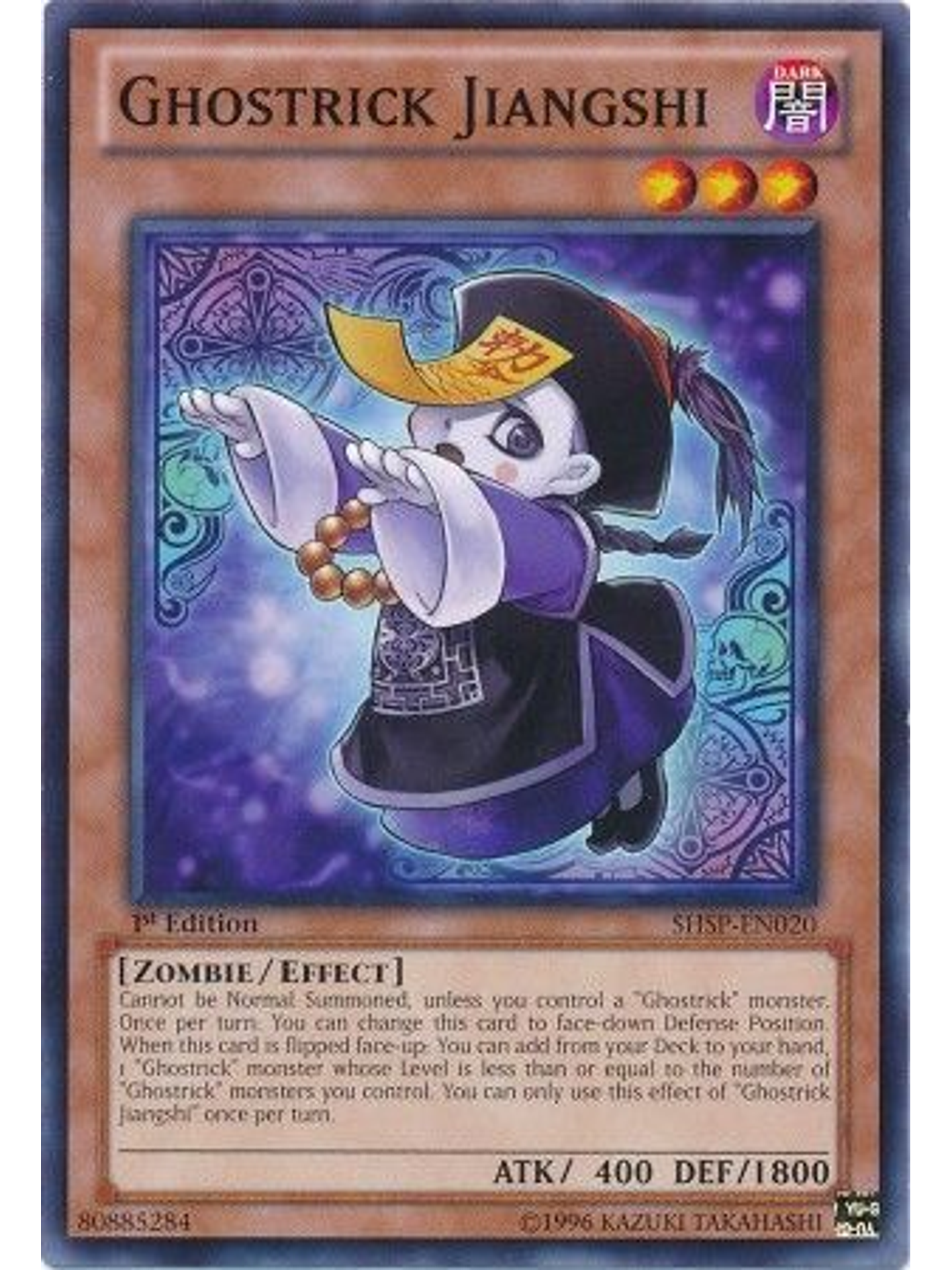 Ghostrick Jiangshi - SHSP-EN020 - Common 1st Edition 1