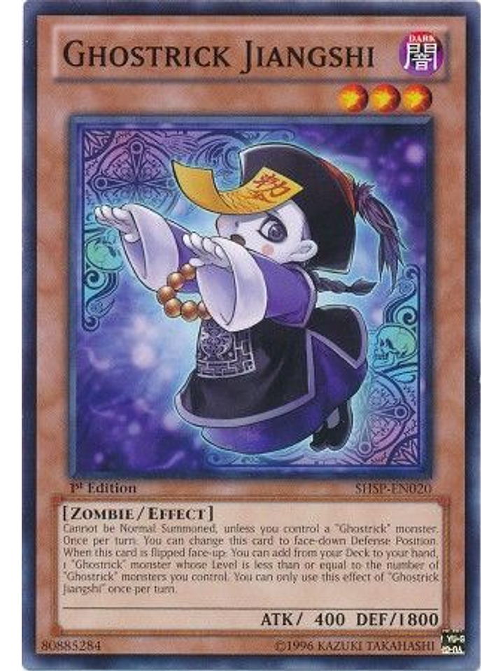 Ghostrick Jiangshi - SHSP-EN020 - Common 1st Edition 1